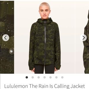 Lululemon The Rain Is Coming II, Size 8, New with Tag